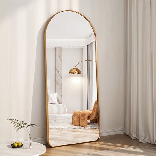 Arched home full length mirror - arched,