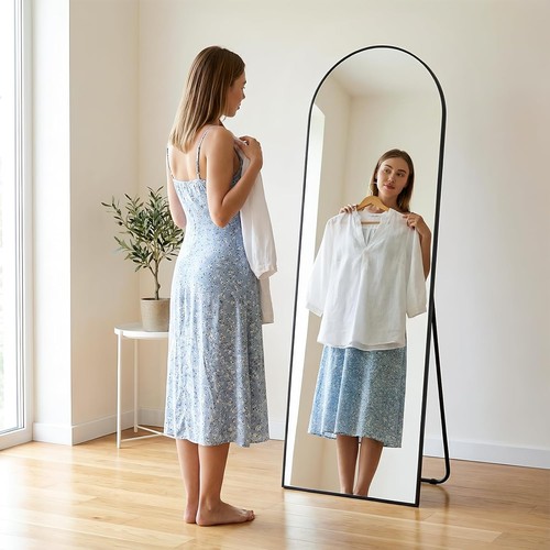 Arched full length mirror - length, free