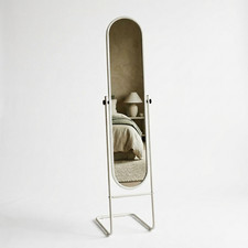 1x White 153cm x 30cm Round